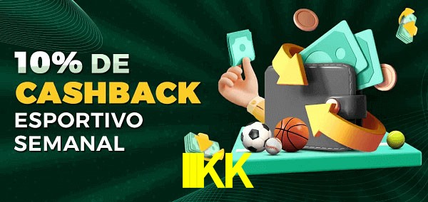 10% de bônus de cashback na IIKK